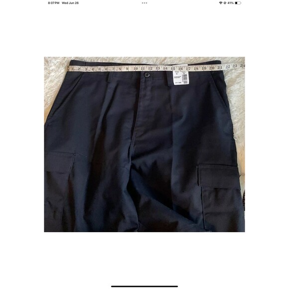 Horace Small Cargo Shorts Mens Size XL Black Uniform/Police/Security NEW - Picture 8 of 8